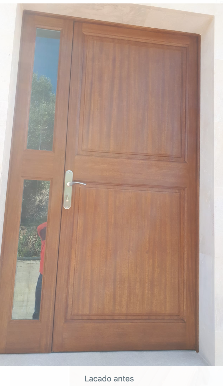 Lacado antes